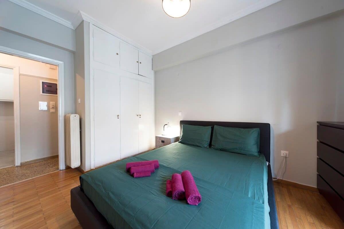 Central Apartment 3' To Metaksourgio Metro Station Aten Exteriör bild